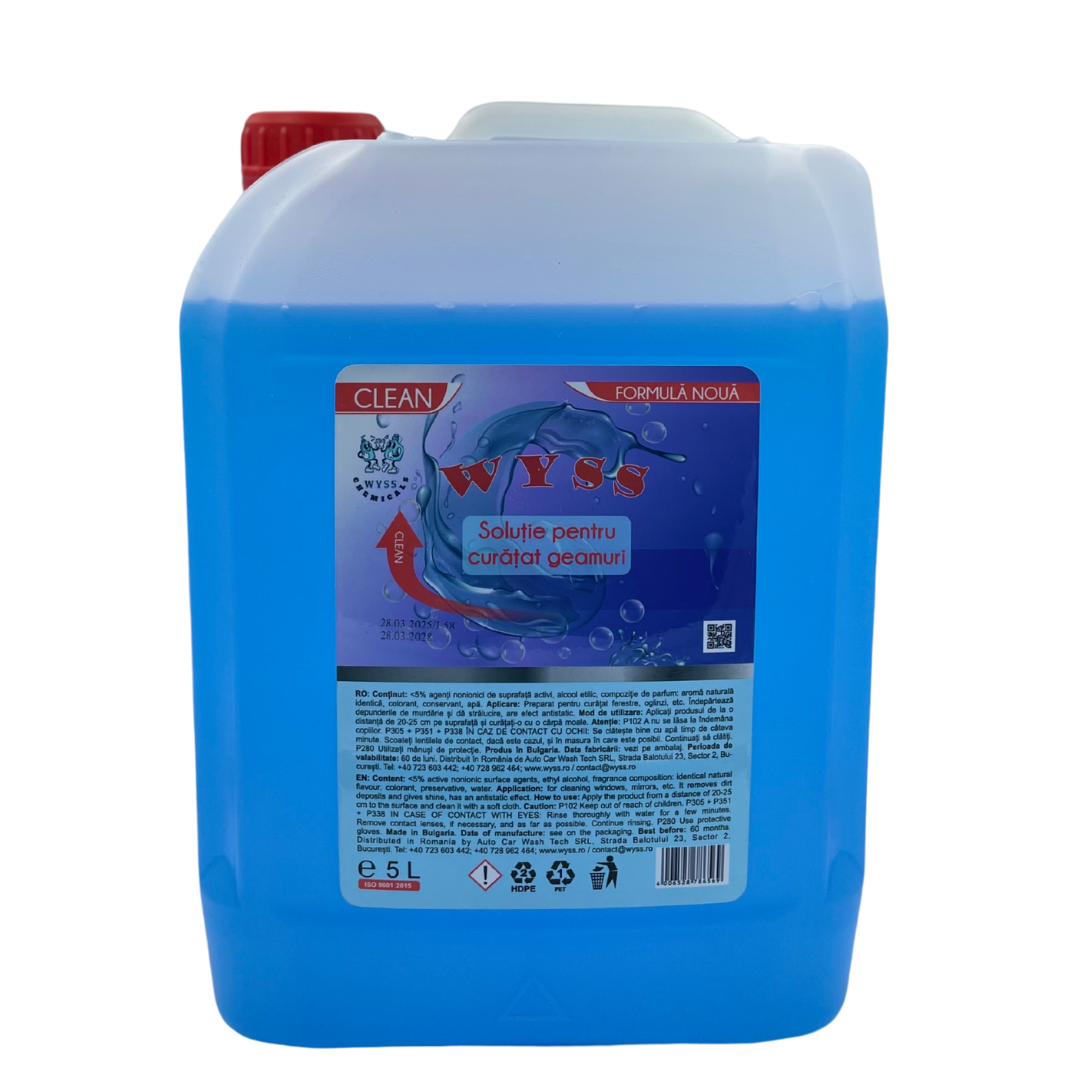 Soluție Curățat Geamuri